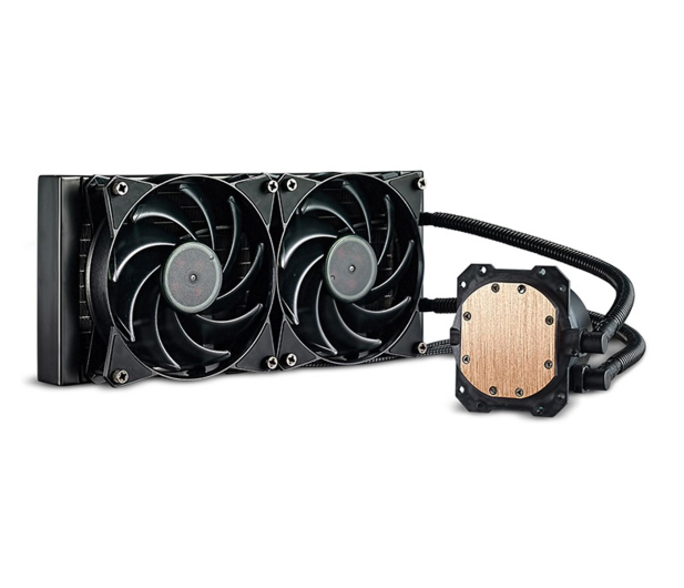 Cooler Master MasterLiquid Lite 240 2x120mm - 438140 - zdjęcie